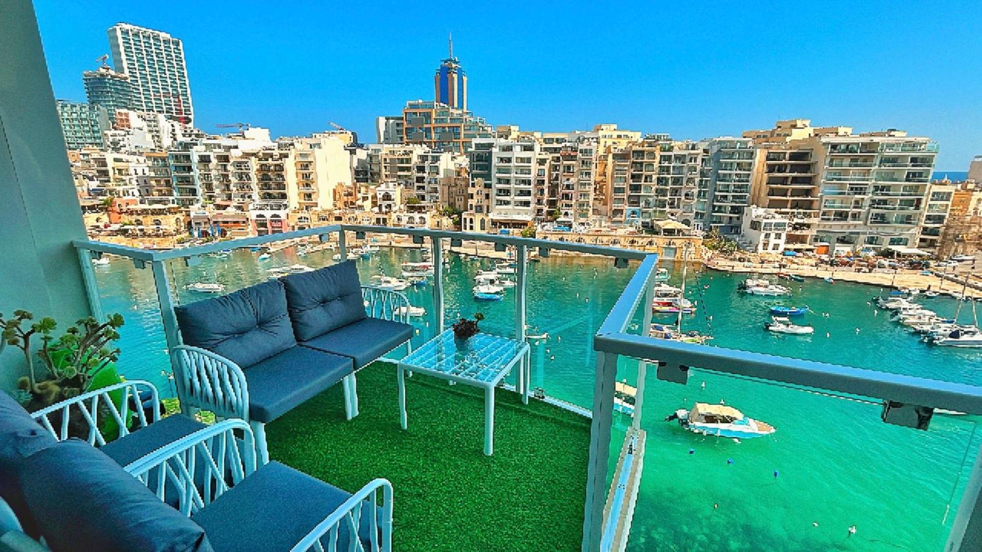 Апартаменти Spinola Bay View Saint Julian's Екстер'єр фото